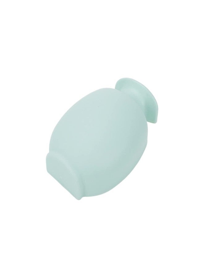 Pastlla 3pcs Wall Mounted Flower Vase Sticky Vase Wall Hanging Resin Flower Vase Hanging Flower Pot with Hook for Fridge Door Office Wedding Bathroom Decoration Green - Image 4